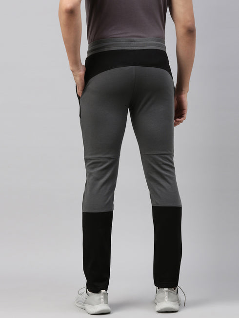 Charcoal Solid Track Pant